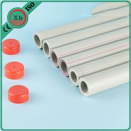 Κατοικημένος πλαστικός PPR σωλήνας συστημάτων, άσπρο/πράσινο/γκρίζο χρώμα σωλήνων υδραυλικών PPR
